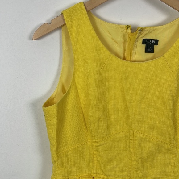 J.Crew Gelb Yellow Summer Dress - 8 - Picture 2 of 4